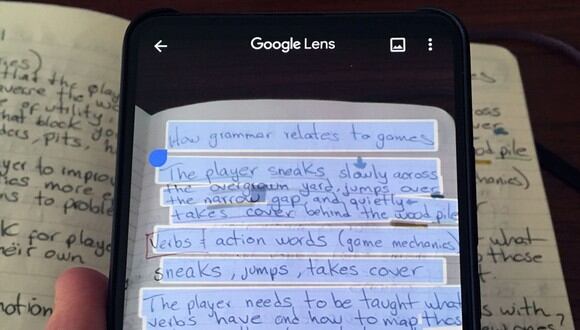 Google Lens te ayudará a copiar el texto que figure sobre cualquier objeto. (Foto: Google)