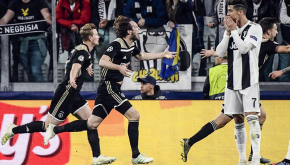 Juventus vs. Ajax. (AFP)