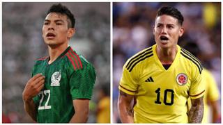 Horario del partido México vs. Colombia y quién lo transmite - Fecha FIFA