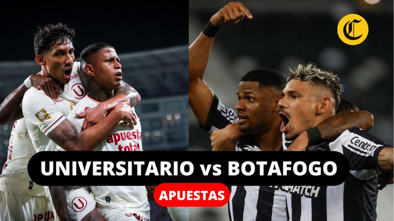 Apuestas Universitario vs Botafogo: cuotas y fijas del partido de Copa Libertadores 2024