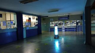 Huacho: desinfectan ambientes del hospital regional con luz ultravioleta 