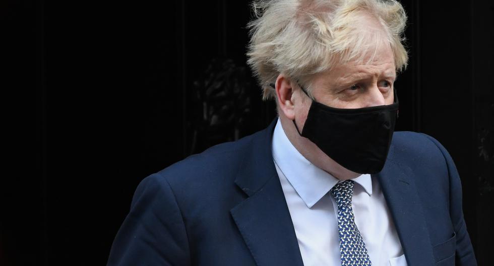 El primer ministro británico, Boris Johnson, enfrenta una lluvia de críticas por haber asistido en mayo del 2020 a una reunión social en el mismo Downing Street, la residencia desde donde despacha. Photographer: Chris J. Ratcliffe/Bloomberg