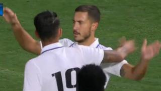 Eden Hazard anotó de penal el 2-1 de Real Madrid sobre América | VIDEO