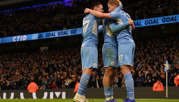 Manchester City derrotó por 7-0 al Leeds United por la Premier League. (Foto: AFP)