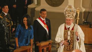 Presidente Humala y cardenal Cipriani se reunieron en Palacio