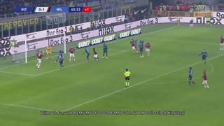 Ibrahimovic anotó en el Derby Della Madonnina un golazo de cabeza | VIDEO