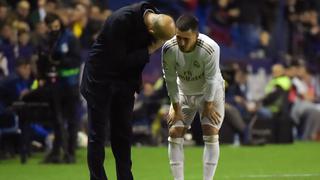 Peligra la continuidad de Hazard en la temporada: Real Madrid confirmó la gravedad de su lesión ante Levante
