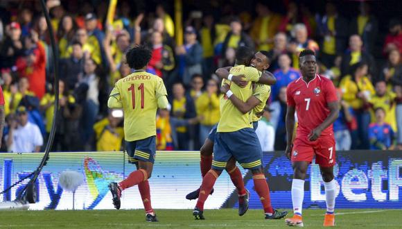 Colombia vs. Panamá EN VIVO: Tesillo marcó el 1-0 de cabeza en 'El Campín' por duelo amistoso | VIDEO. (Foto: AFP)