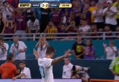 Contragolpe perfecto del Real Madrid para un golazo de Marco Asensio