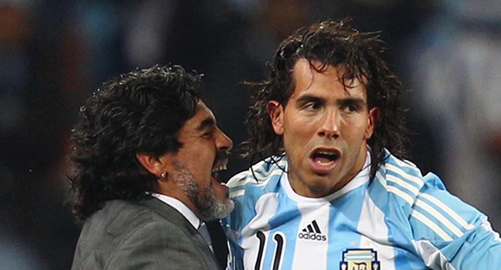 Diego Maradona lanzó duras críticas a Carlos Tévez y Diego Simeone. (Foto: Getty Images)