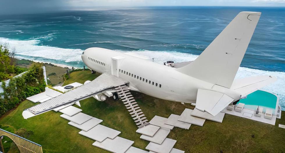 Transform a Boeing 737 into a lavish mansion: The Private Jet Villa
