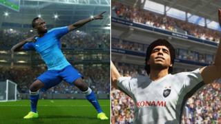 E3 2017: Presentan nuevo tráiler del PES 2018 con Diego Maradona y Usain Bolt en el juego
