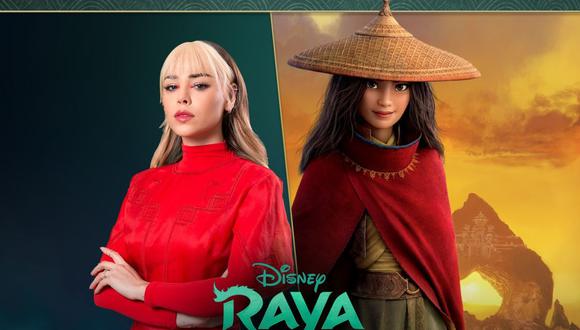 Danna Paola pondrá la voz a la protagonista de "Raya y el último dragón" en Latinoamérica. (Foto: Disney)