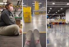 Trabajadora de Amazon muestra cómo es ganar dinero sin hacer nada: video viral genera polémica en redes sociales