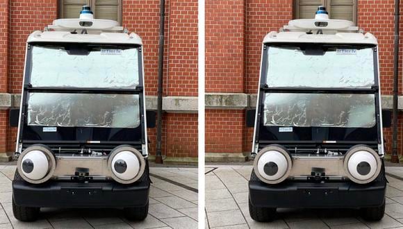 Los vehículos autónomos con ojos robóticos reducirían los accidentes. | (Foto: Universidad de Tokio)