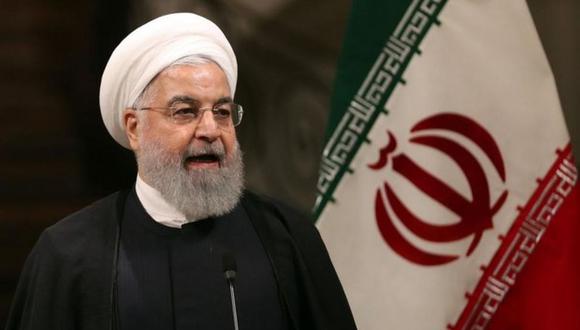 Para el presidente de Irán, Hassan Rouhani, la política "perjudicial y errónea" del gobierno de Donald Trump fue "condenada" y "combatida" por su propia población, "especialmente" en las últimas elecciones. (Foto: AFP).