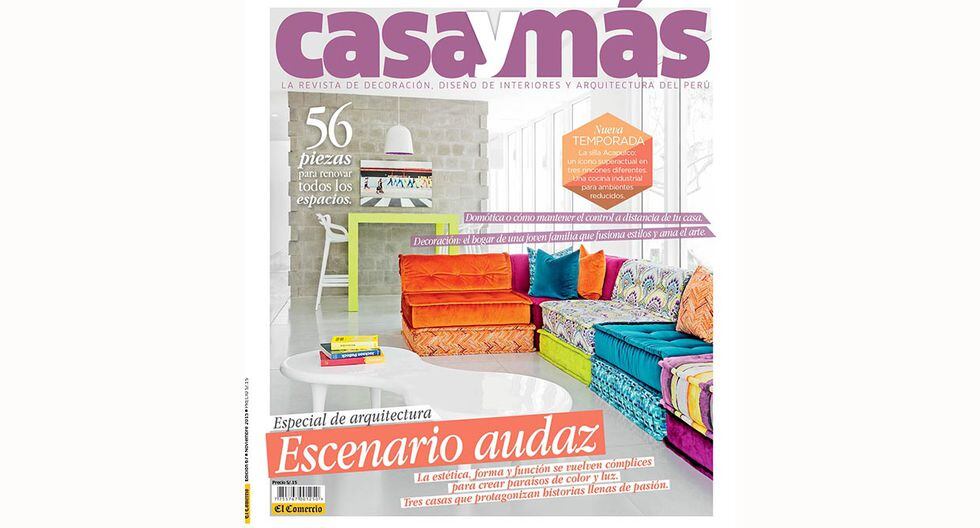 Decoración: La revista Casa y Más devela lo nuevo en arquitectura