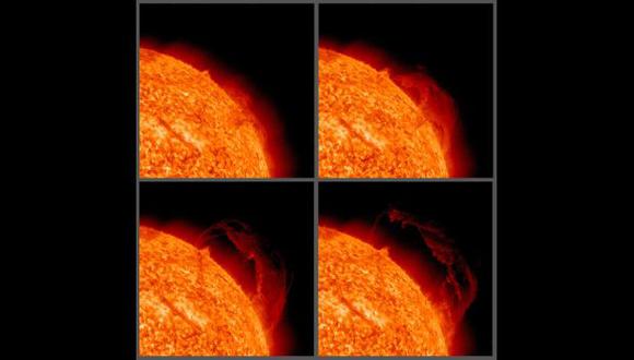 Tormenta solar podría perturbar redes eléctricas y satélites