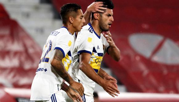 Boca Juniors logró sacar un empate ante Independiente en el estadio Libertadores de América por la fecha 7 de la Copa de la Liga Profesional de Argentina.