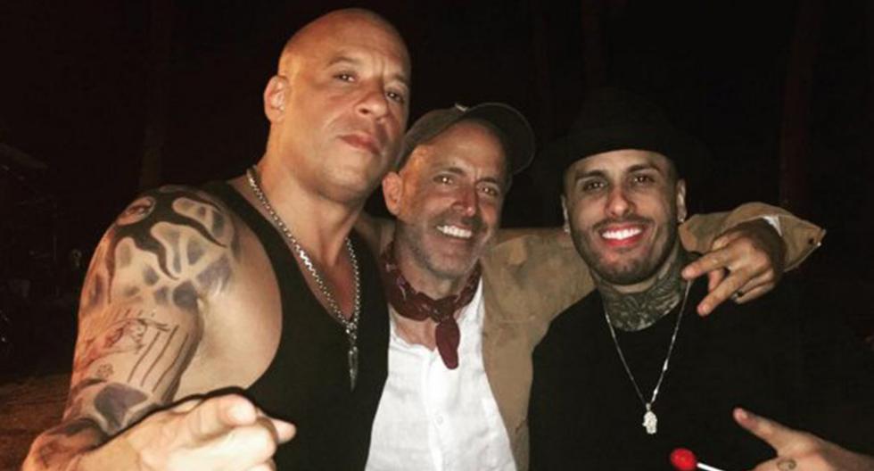 Nicky Jam no dudó en compartir algunos videos al lado de Vin Diesel (Foto: Instagram)