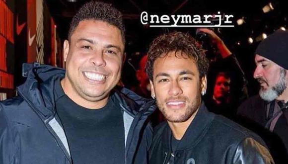 Ronaldo habló sobre el futuro del Neymar en relación al Real Madrid. (Foto: Instagram)