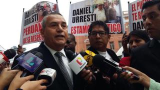 Daniel Urresti dice que cambiaron a juez para perjudicarlo