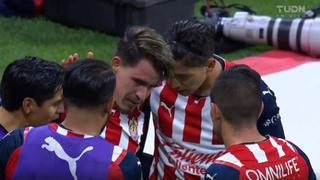Gol de Cristian Calderón en el Azteca: así fue el 1-0 de Chivas vs. Cruz Azul | VIDEO