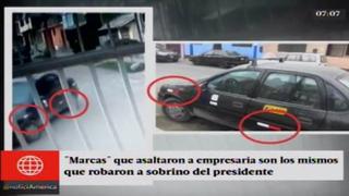 Robo a sobrino de Humala: mismo auto se usó contra comerciante