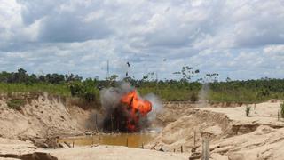 Minería ilegal: más de 208 campamentos fueron destruidos este año en el país