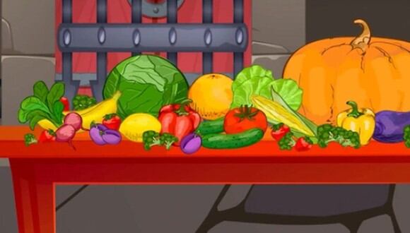 RETO VISUAL | En esta imagen se aprecian varias verduras en una mesa. (Foto: genial.guru)