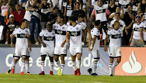Olimpia ganó 2-0 a Santiago Wanderers y sigue en Libertadores. (Foto: AFP)
