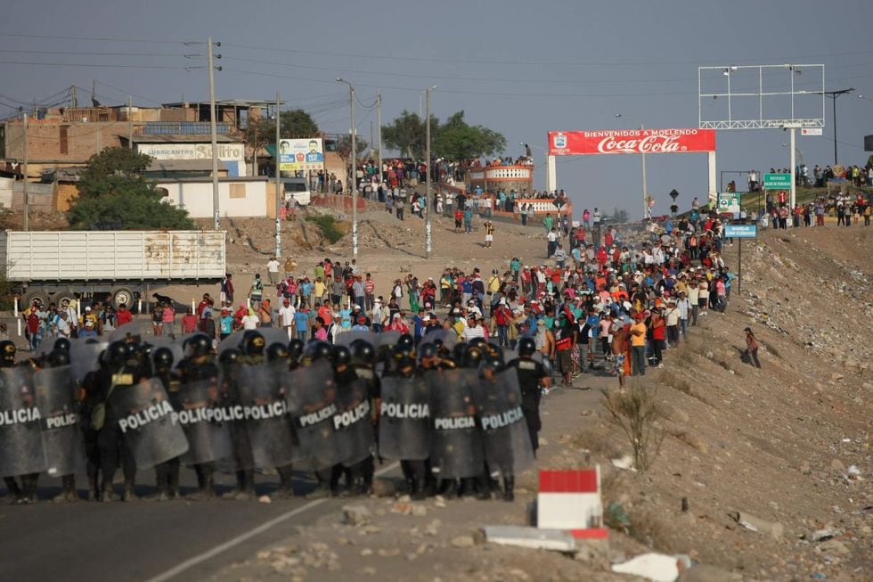 Las protestas contra Tía María fueron continuas a lo largo del 2019. (GEC)