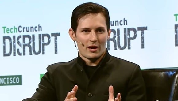 El joven ruso Pavel Durov junto a su hermano crearon la app Telegram. (Foto: Captura TechCrunch)