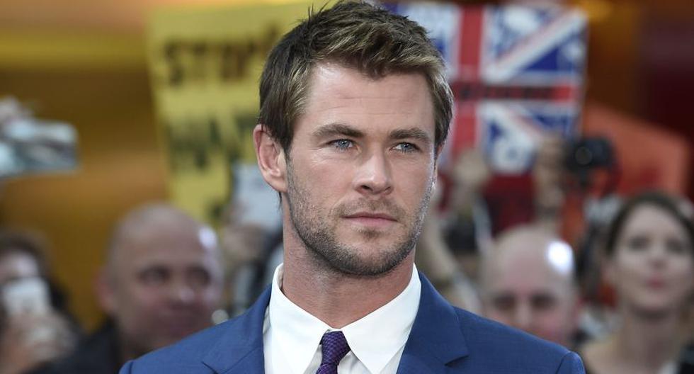 Chris Hemsworth en estreno europeo de 'Avengers: Age of Ultron'. (Foto: EFE)