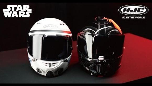 Los cascos de Stormtrooper y Darth Vader. (Fotos: Difusión)