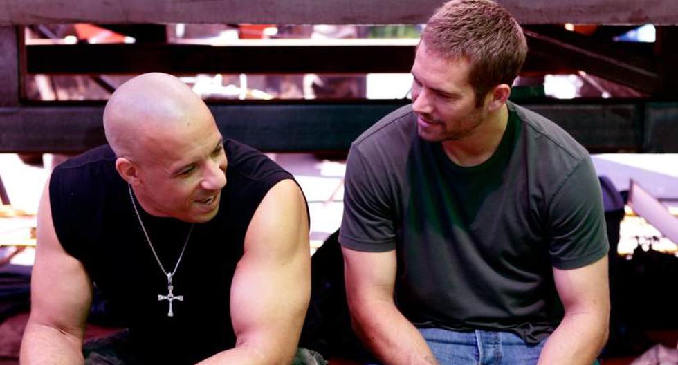 Walker (der.) junto a Vin Diesel, uno de sus mejores amigos. (Foto: Paul Walker/Facebook)