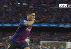 Barcelona vs. Real Madrid: preciso cabezazo de Luis Suárez para el 3-1 en el Camp Nou | VIDEO