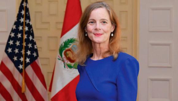 Lisa Kenna, embajadora de Estados Unidos en Perú. (Foto de Telam)