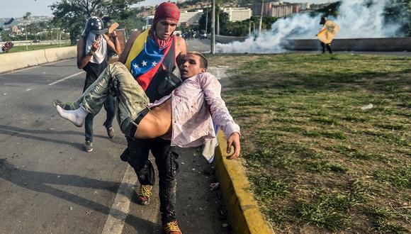 Según las cifras que maneja Shetty, las protestas en Venezuela han dejado más de 5 mil detenidos. (AFP)