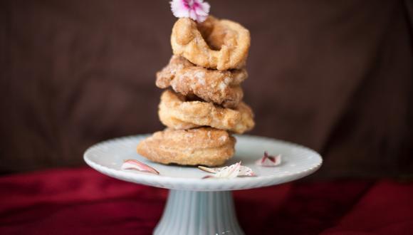 Prestiños huanuqueños: roscas azucaradas hechas con una masa de yemas y harina. Puede encontrarlos en la pastelería Fausta (@faustapasteleria)