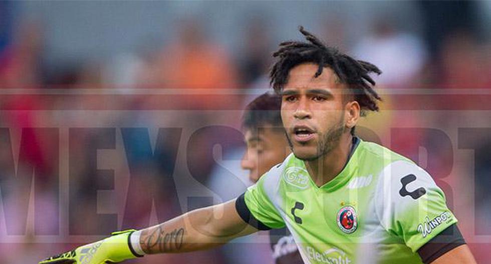 Pedro Gallese asume el reto más importante desde que llegó al fútbol de México. Veracruz enfrenta este viernes al América, por la fecha 4 de la Liga MX. (Foto: Mexports)