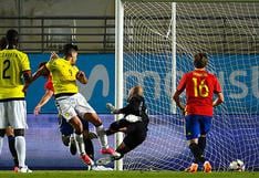 Asistencia de James y gol de Falcao, que se convierte en máximo goleador de Colombia