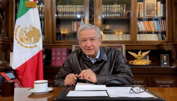 El presidente de México, Andrés Manuel López Obrador, en el Palacio Nacional de México. (Foto: Presidencia de México/Folleto vía REUTERS).