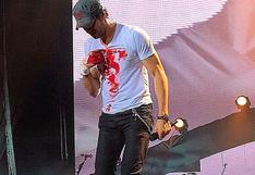 Enrique Iglesias fue herido por un drone durante concierto 