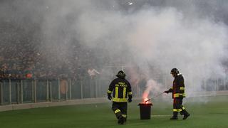Los disturbios que casi suspenden la final de la Copa Italia