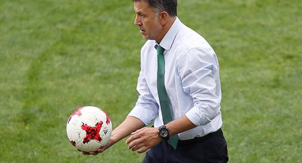 Juan Carlos Osorio, técnico de México, se dejó llevar por el calor del partido ante Portugal y sufrió las consecuencias de su fuerte temperamento. (Foto: Getty Images)