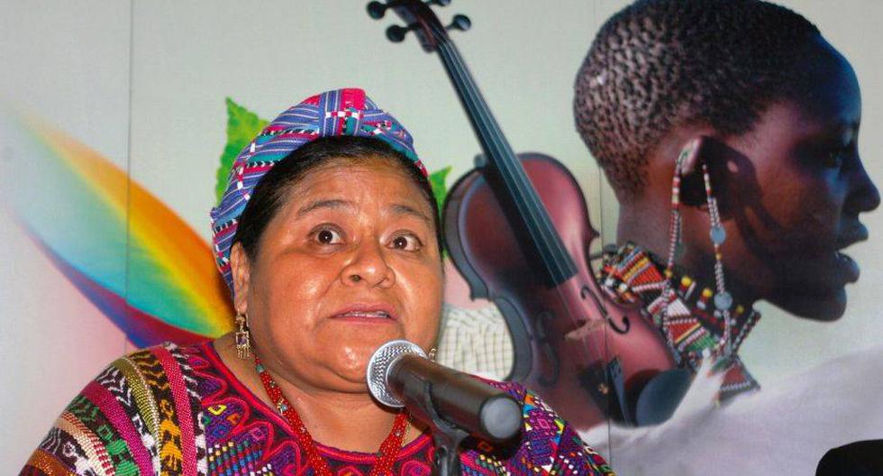 Un día como hoy pero en 1992, Rigoberta Menchú, líder indigenista guatemalteca, obtiene el Premio Nobel de la Paz. (Foto: EFE)