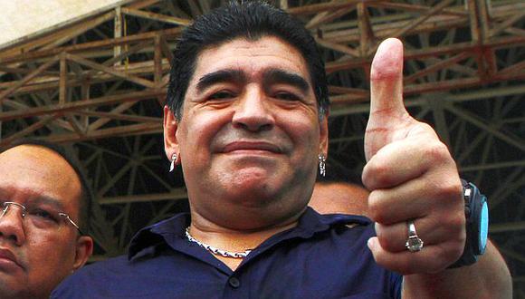 Maradona celebró 12 años de haber dejado las drogas [VIDEO]