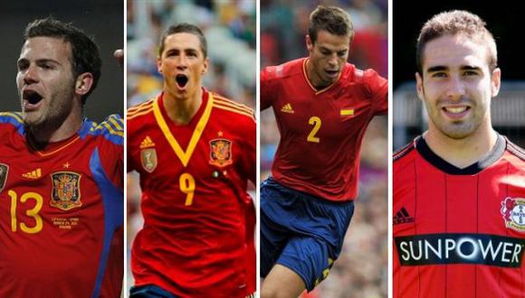 La reacción de los jugadores españoles tras la lista de 23