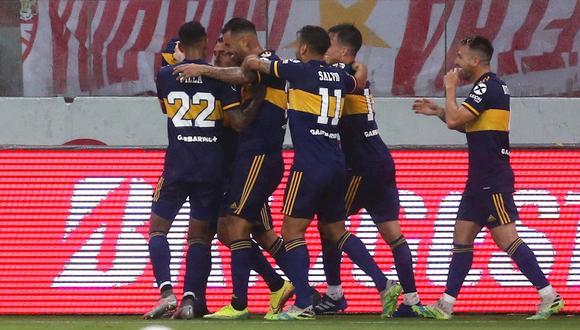 Boca Juniors venció por 1-0 a Inter de Porto Alegre en Brasil. (Foto: EFE)